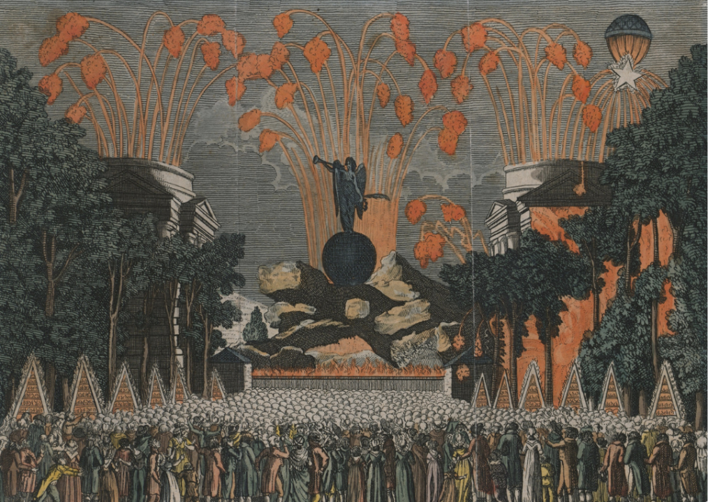 Europeans adopted fireworks for entertainment